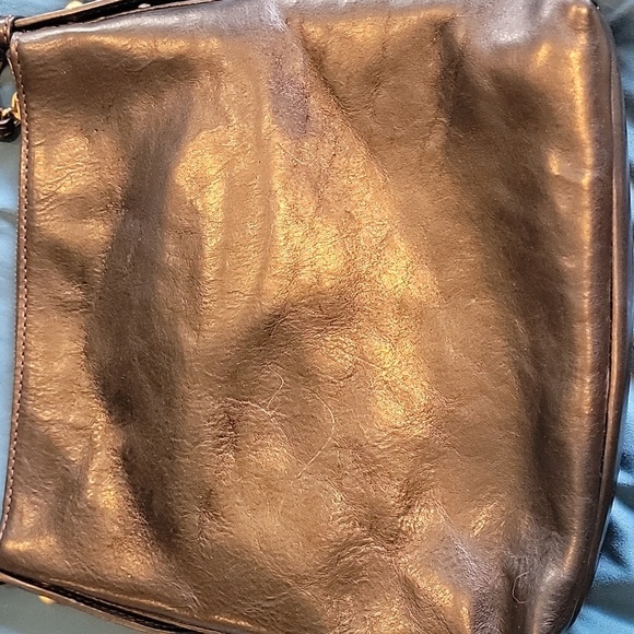 Dooney & Bourke Black Genuine Leather Crossbody Tassle Bag‎ - Picture 4 of 12